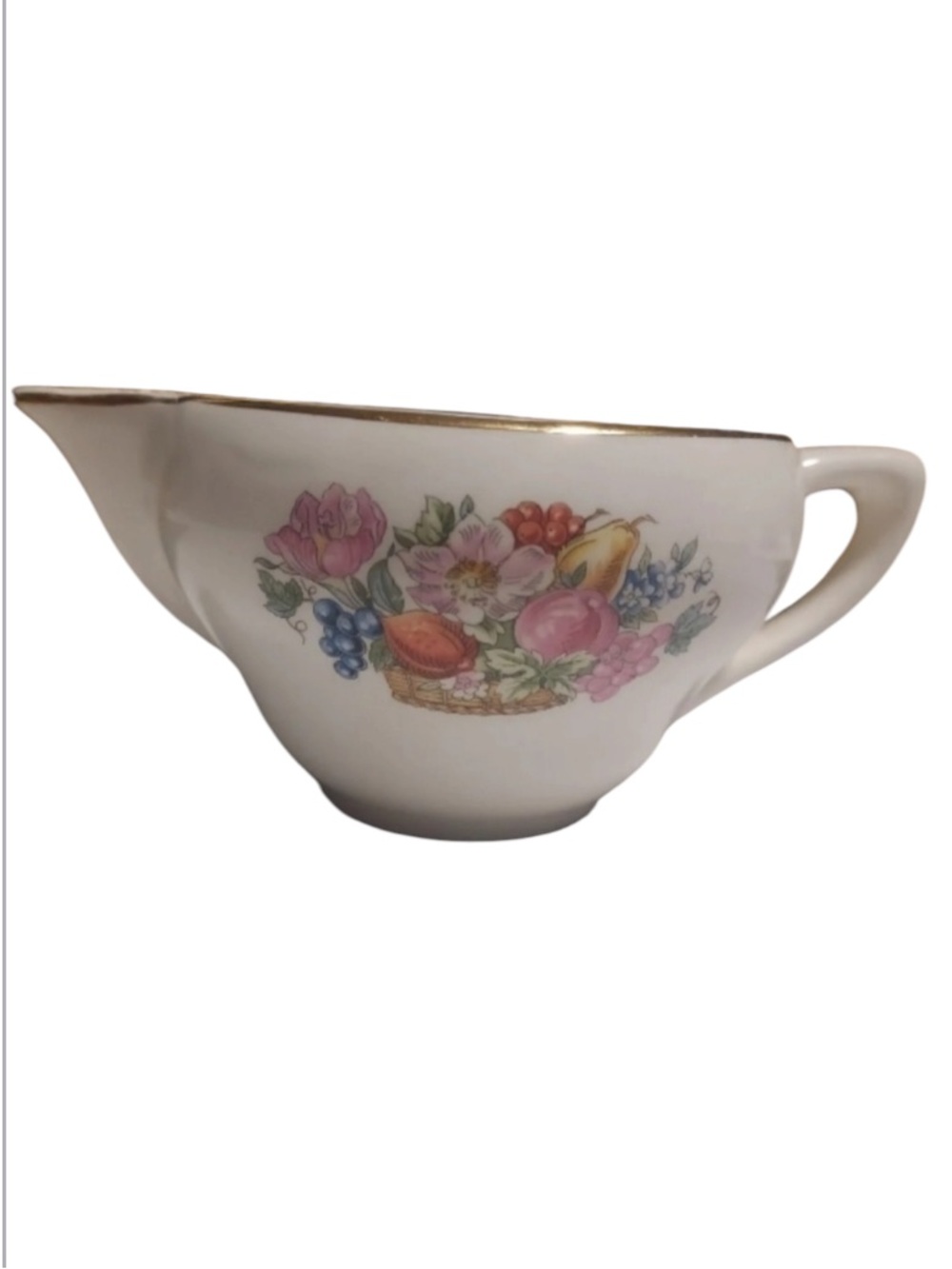 Vintage Bakerite Creamer Warranted 22k GOLD